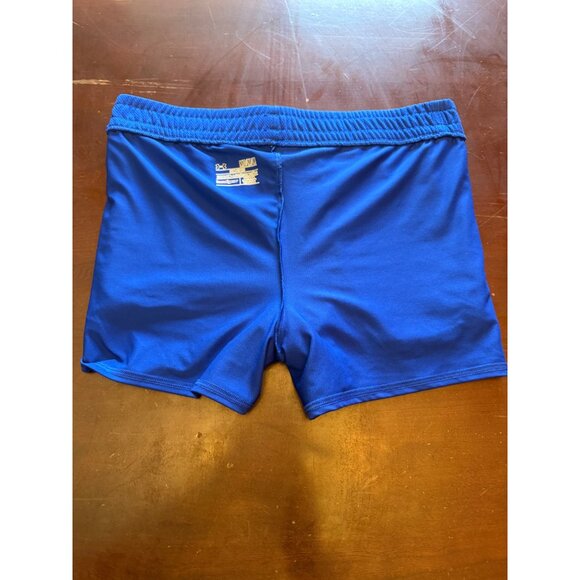 Under Armour Womens HeatGear Blue Running Shorts Medium - Picture 6 of 7